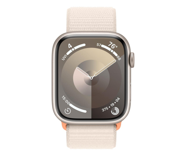 Apple Watch 9 45/Starlight Aluminium/Sport Loop LTE - 1180373 - zdjęcie 3